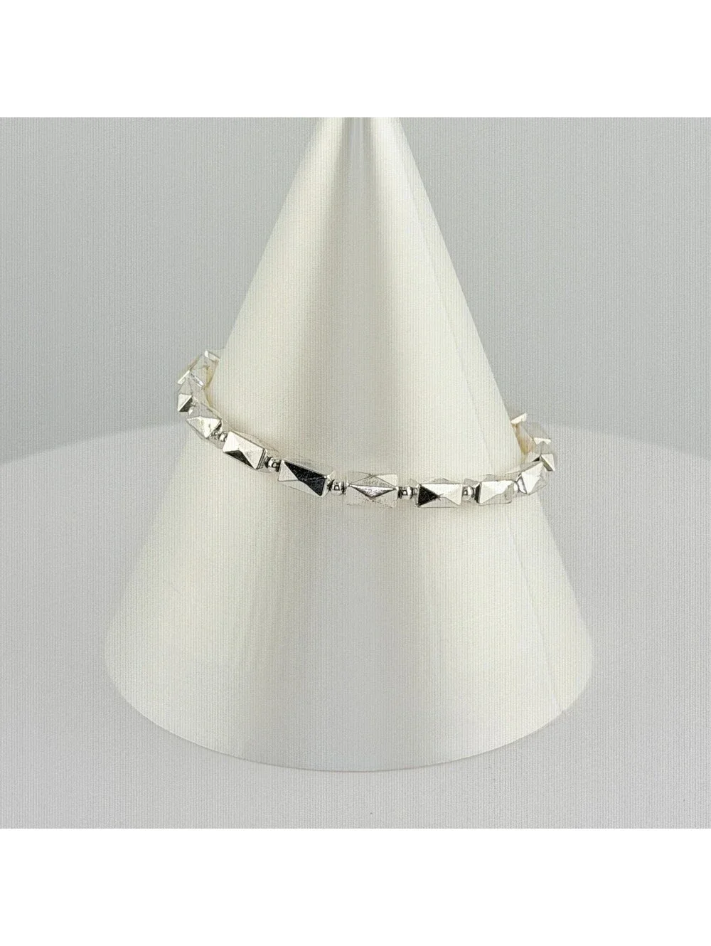 Bomb Party Single Stack Bracelet - on Silver Plating #120